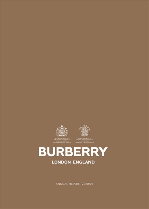 burberry income statement|burberry annual report 2020 2021.